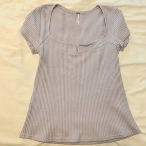 Free people Lilac top